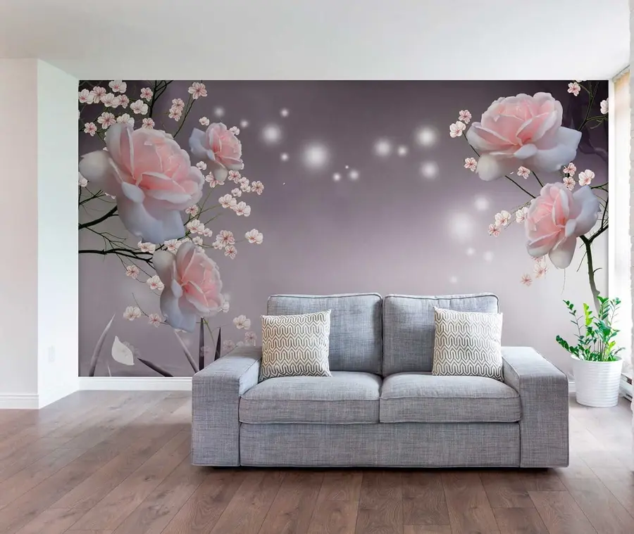 fotószőnyeg Rózsa a vízen hullámzik u01045