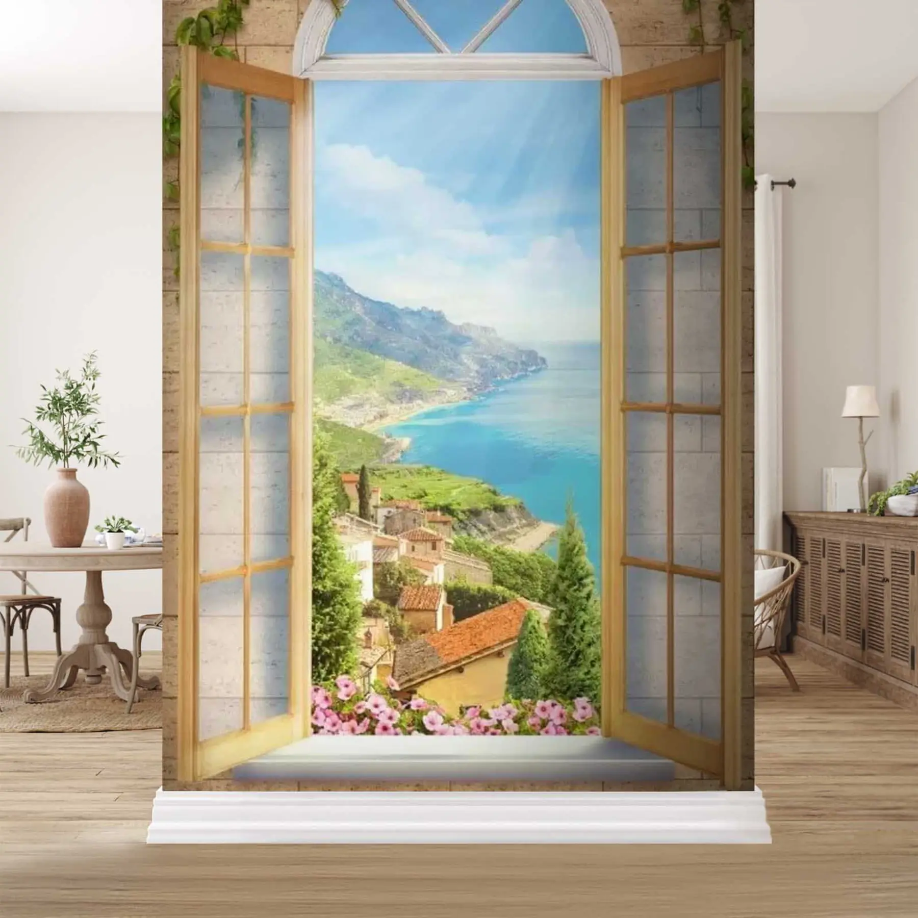 fotószőnyeg Kilátás az ablakból u07042