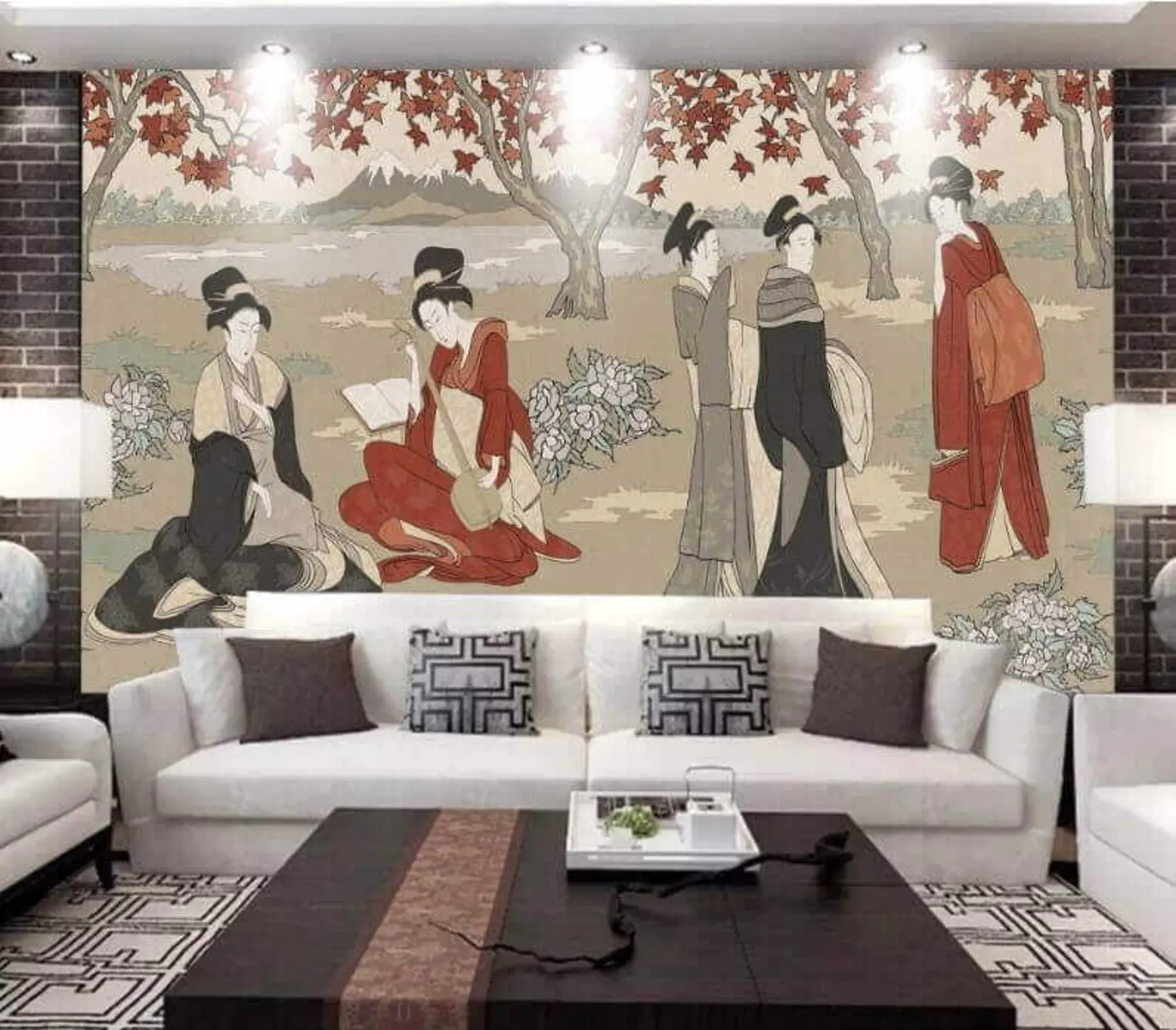 fotószőnyeg Szervezet, fa és művészet u13926