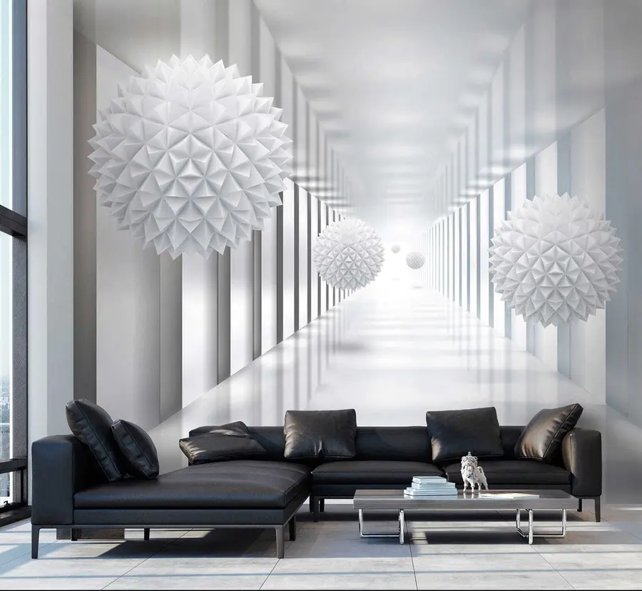 fotószőnyeg Labdák az alagútban u24571