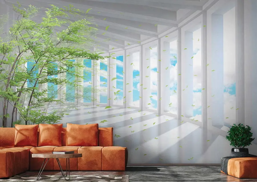 fotószőnyeg Alagút felhő kilátással u29922