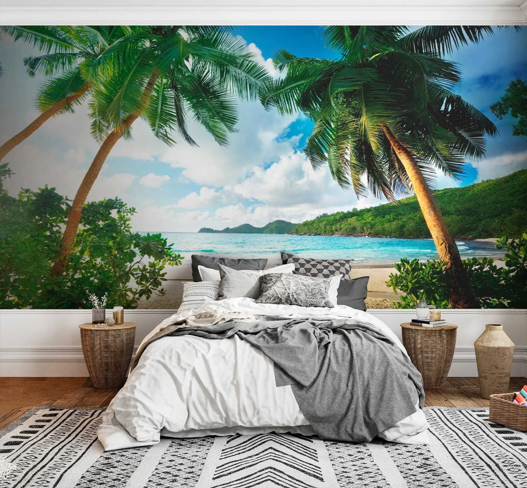fotószőnyeg Pihenjen a pálmafák alatt u53753