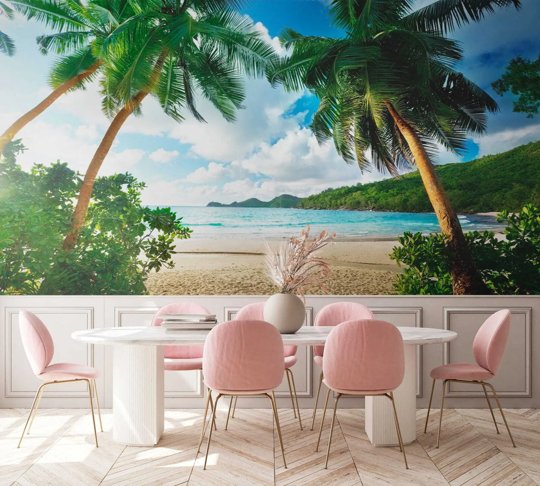 fotószőnyeg Pihenjen a pálmafák alatt u53753