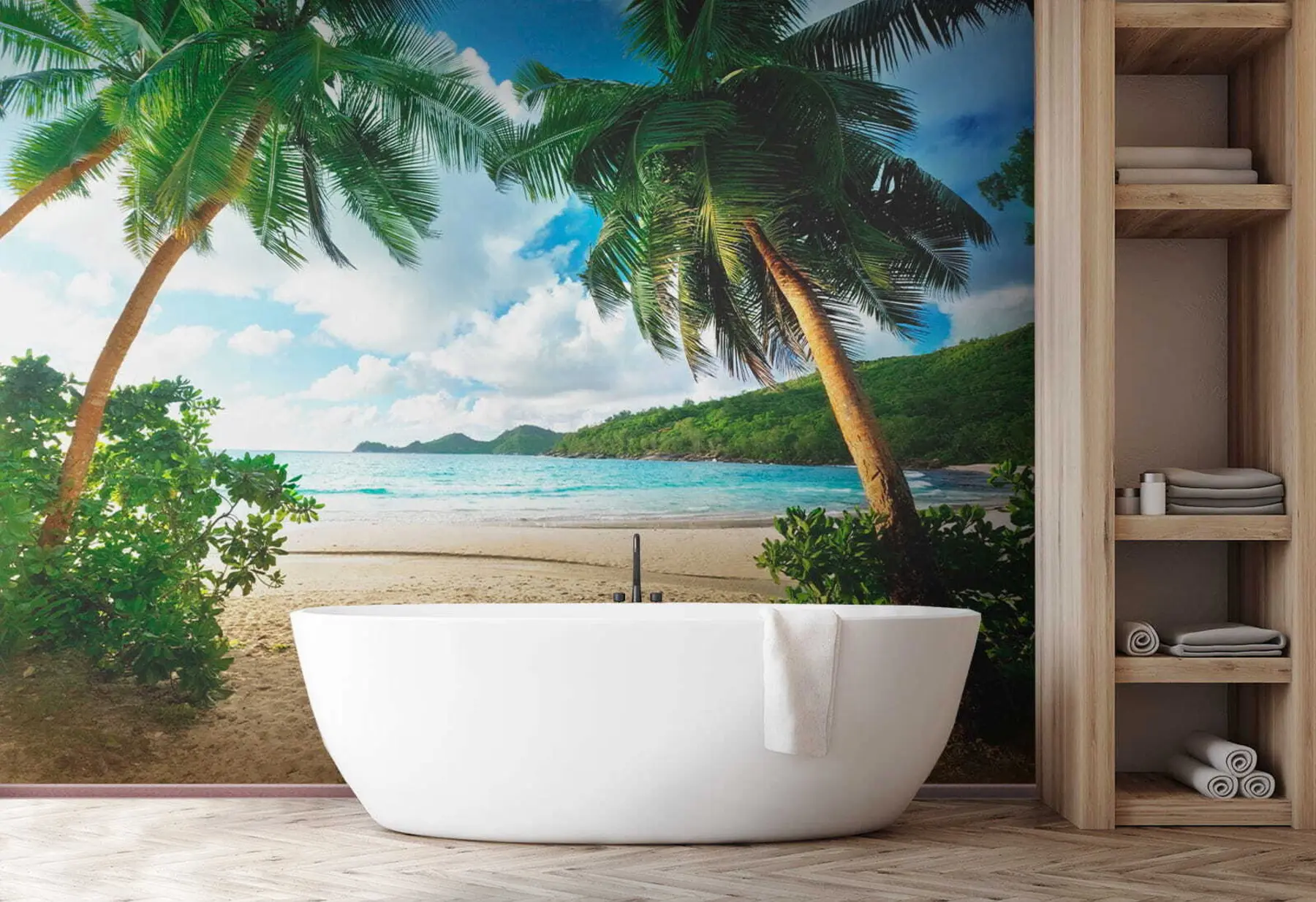 fotószőnyeg Pihenjen a pálmafák alatt u53753