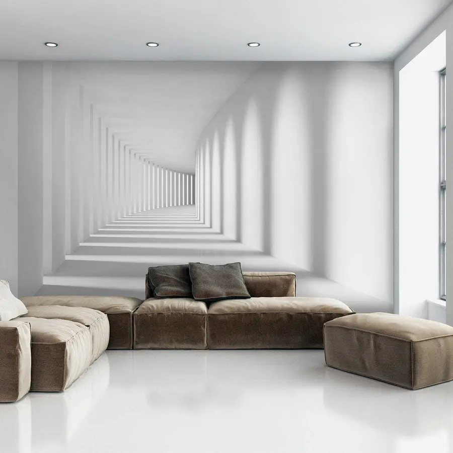 fotószőnyeg Árnyak az alagútban u55301