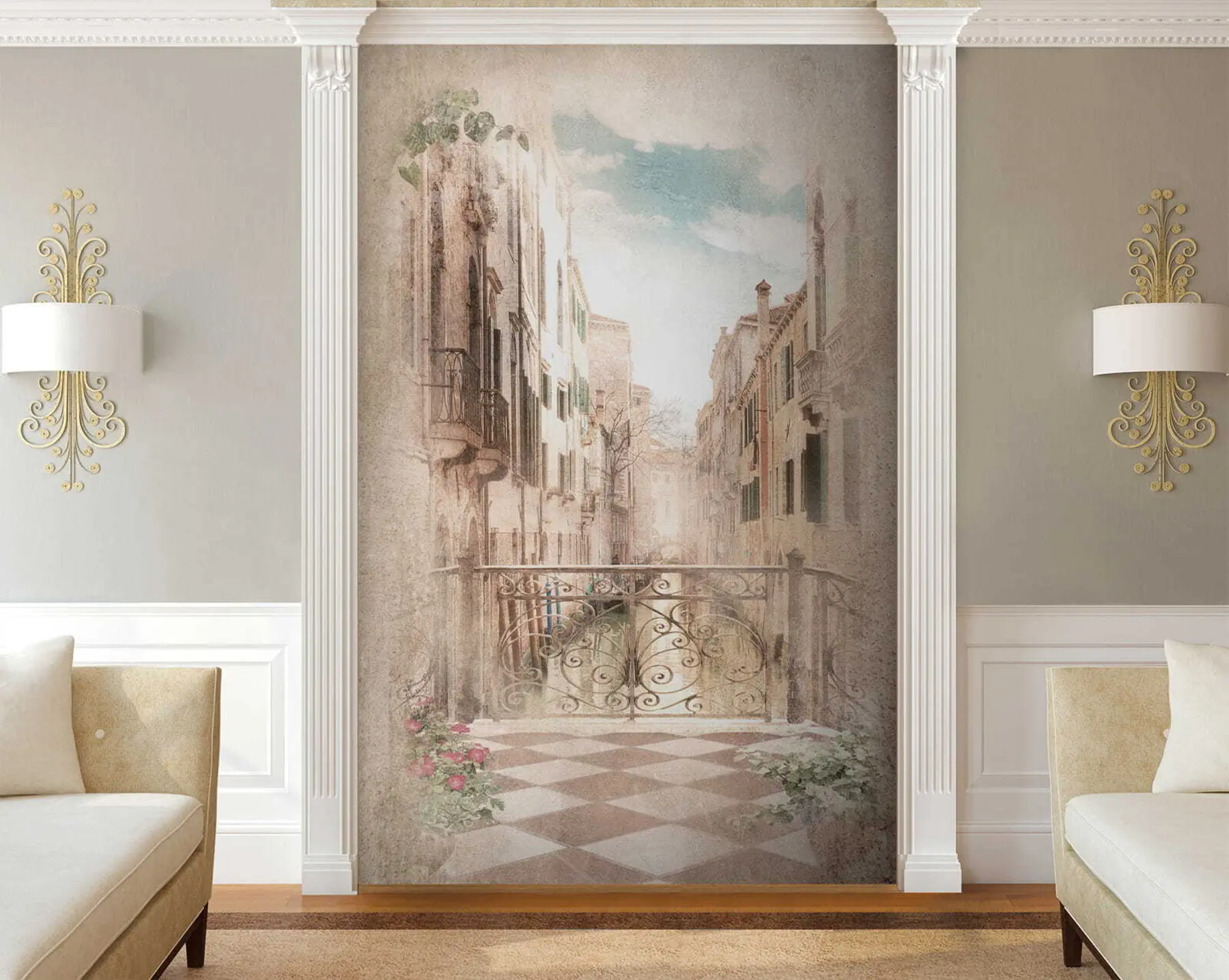 fotószőnyeg Erkély, Olasz utca u60320