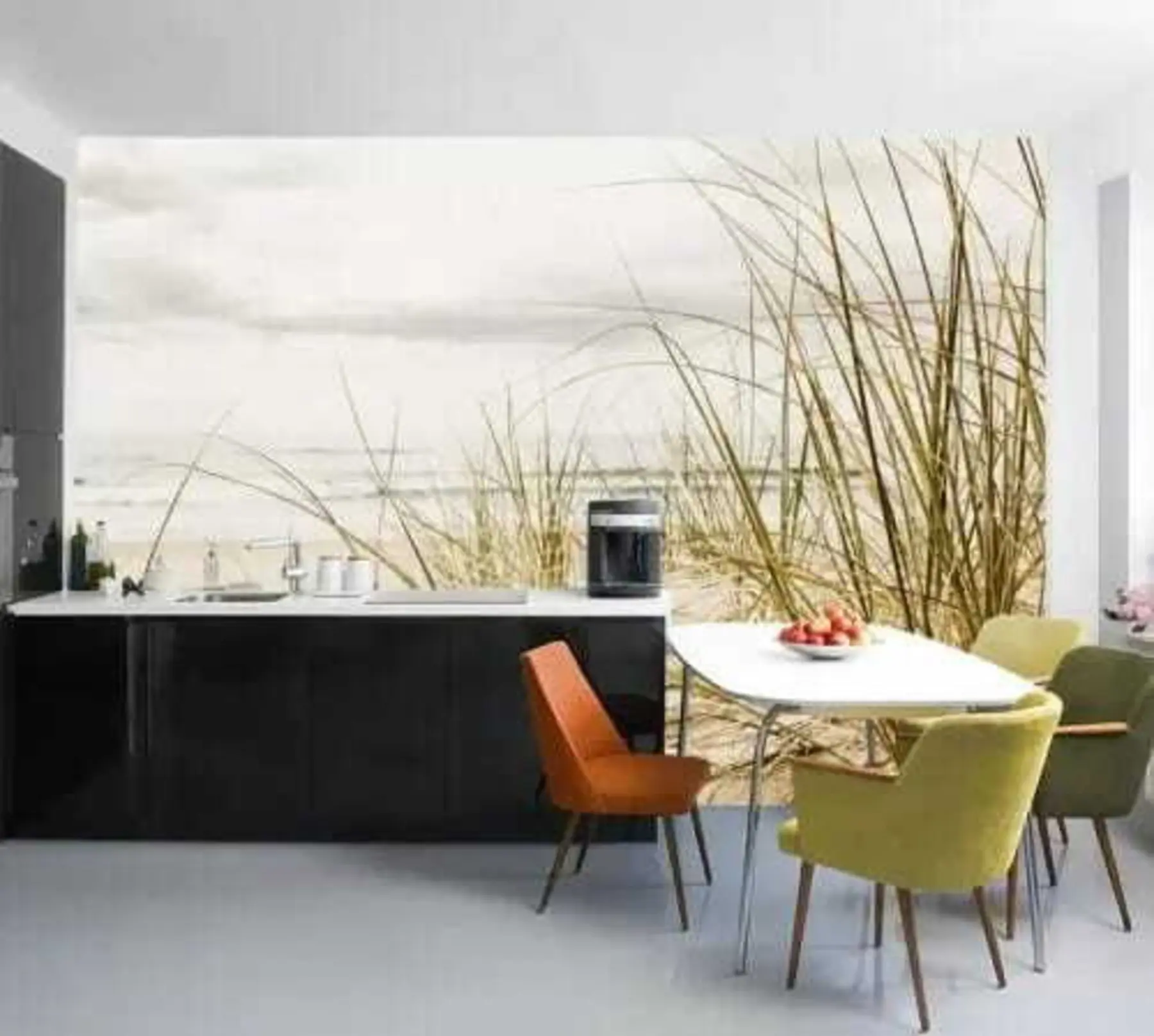 fotószőnyeg Strand a vihar előtt u62560