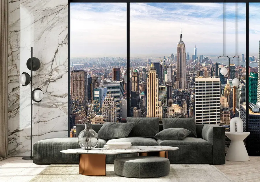 fotószőnyeg Kilátás a városra u68001