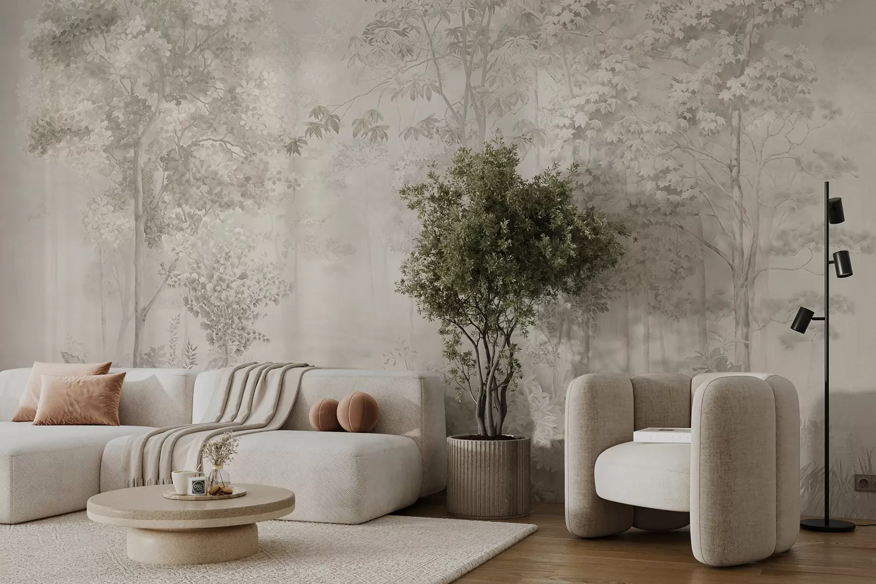 fotószőnyeg Bájos erdő u78448