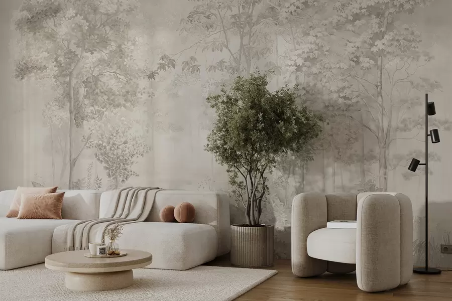 fotószőnyeg Bájos erdő u78448