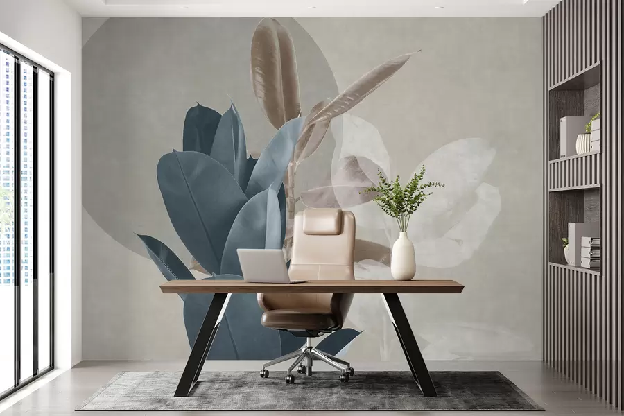 fotószőnyeg Ficus a grunge fal háttér u71334
