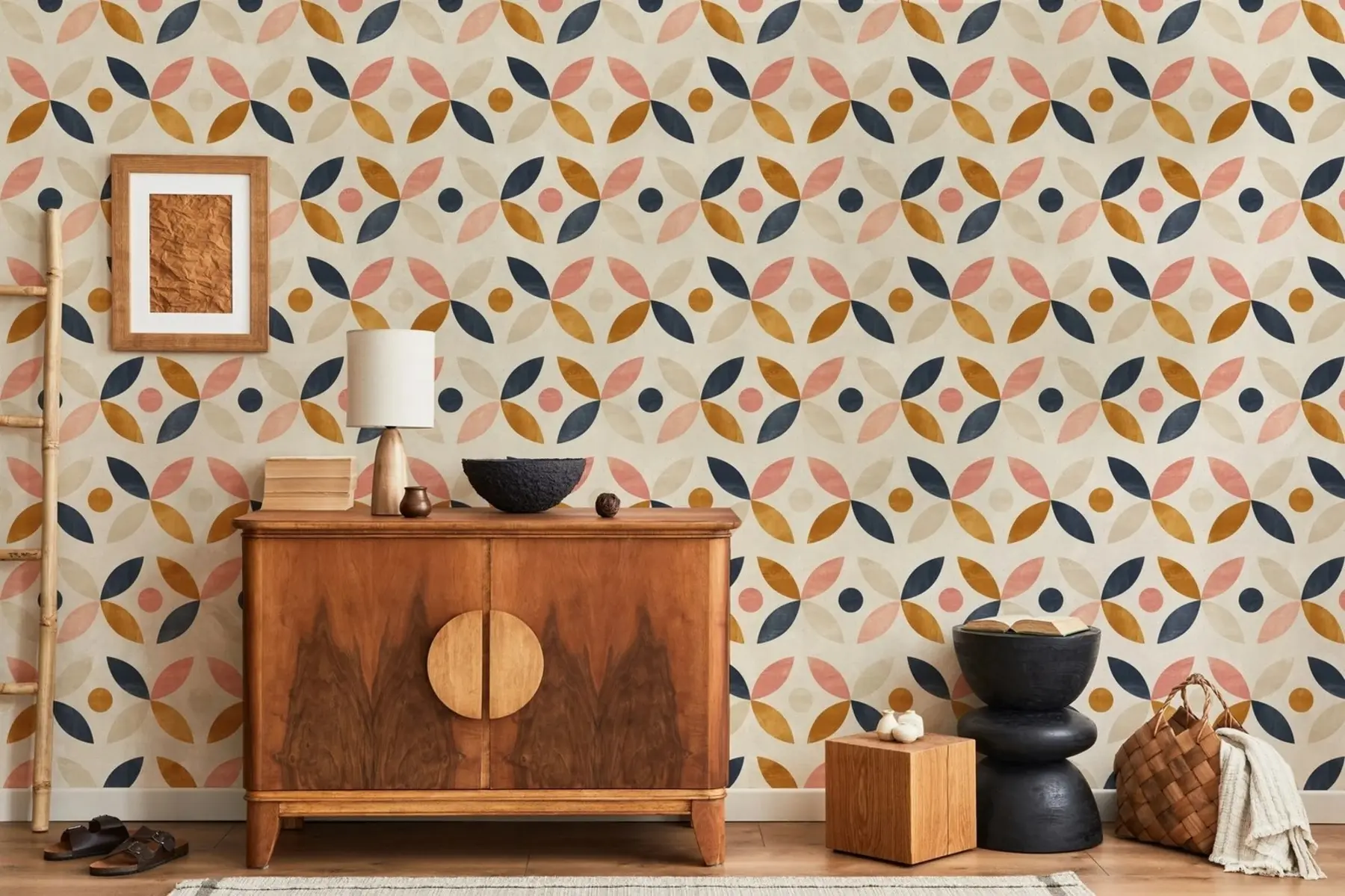 fotószőnyeg Divatos retro u71344