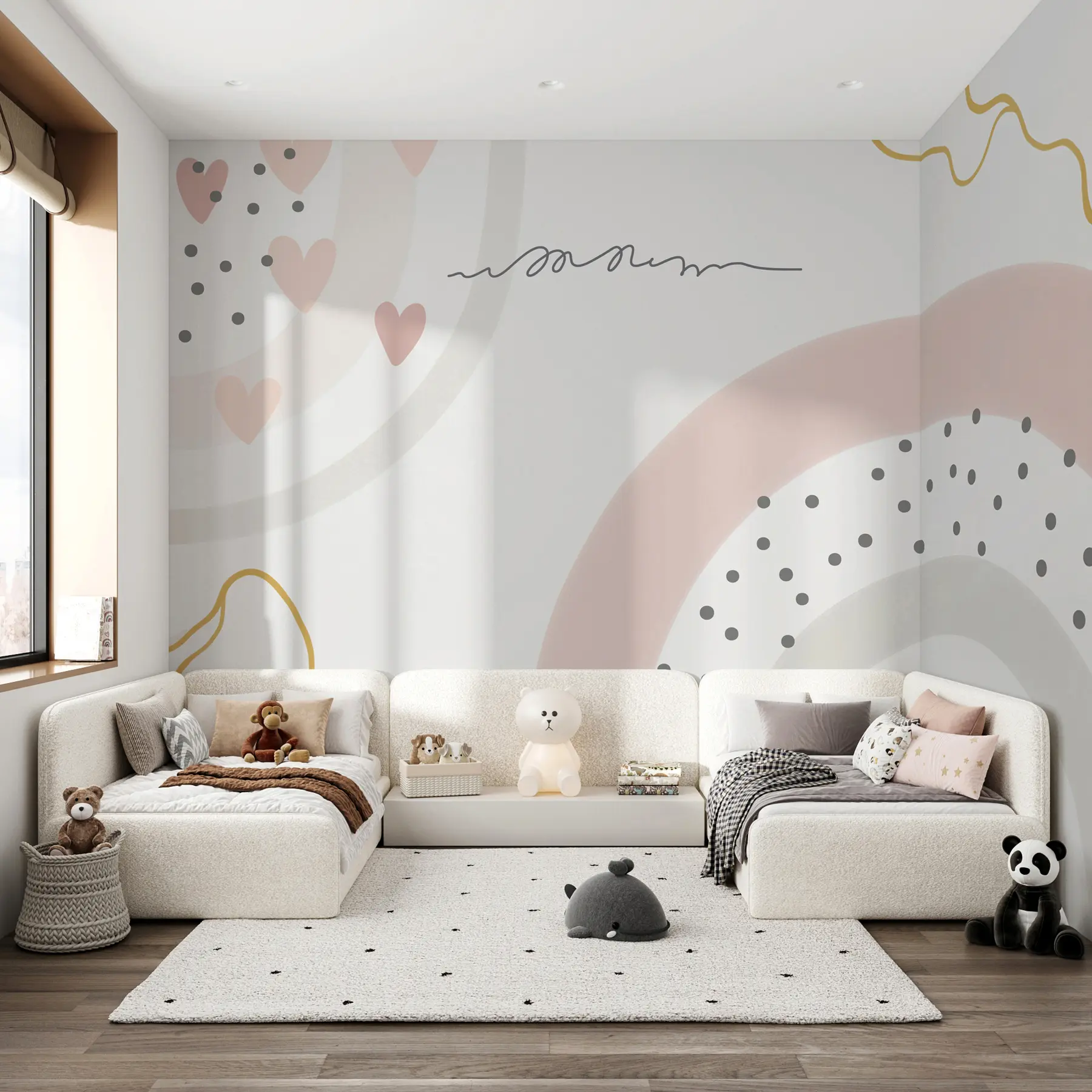 fotószőnyeg Szivárvány u99373