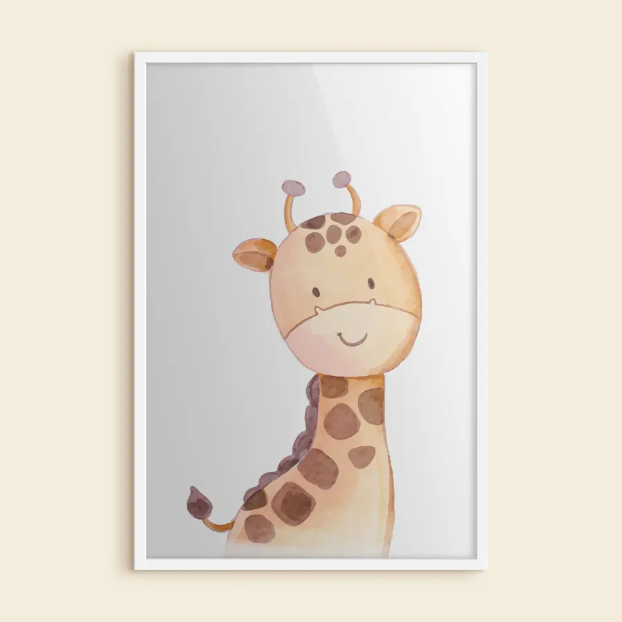 fotószőnyeg Egy aranyos zsiráf f37920