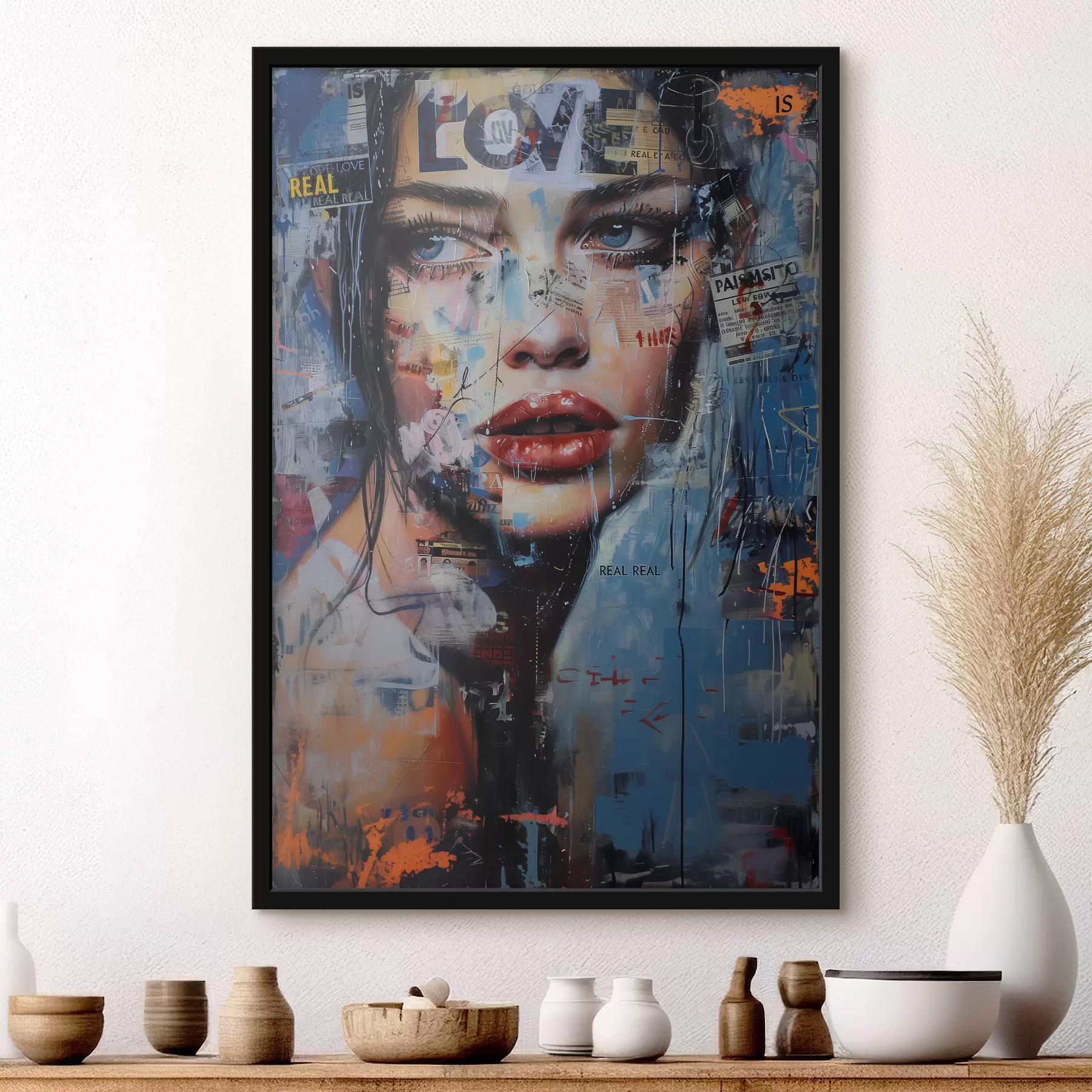 fotószőnyeg Kollázs lány f38803