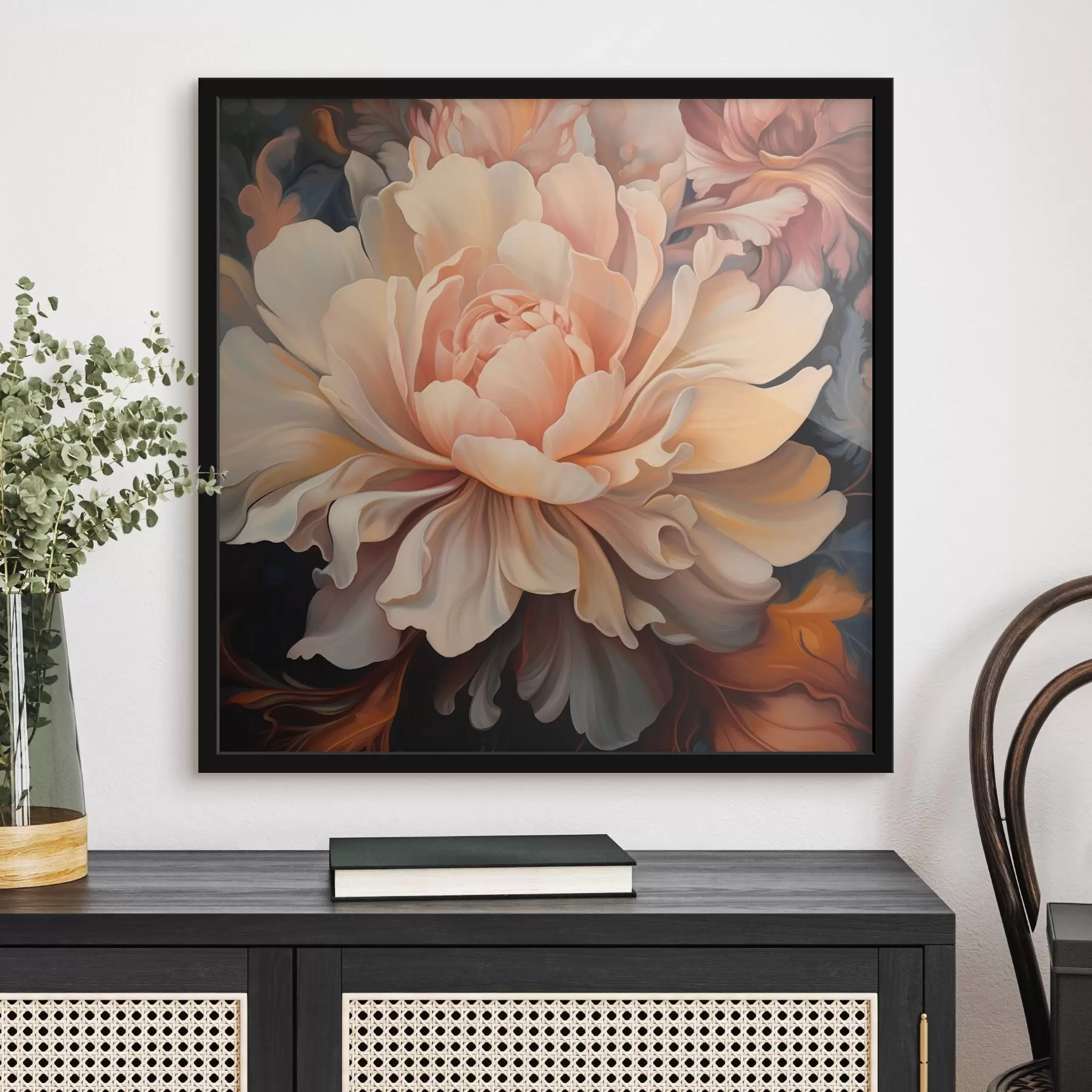 fotószőnyeg Nagy absztrakt virág f38991