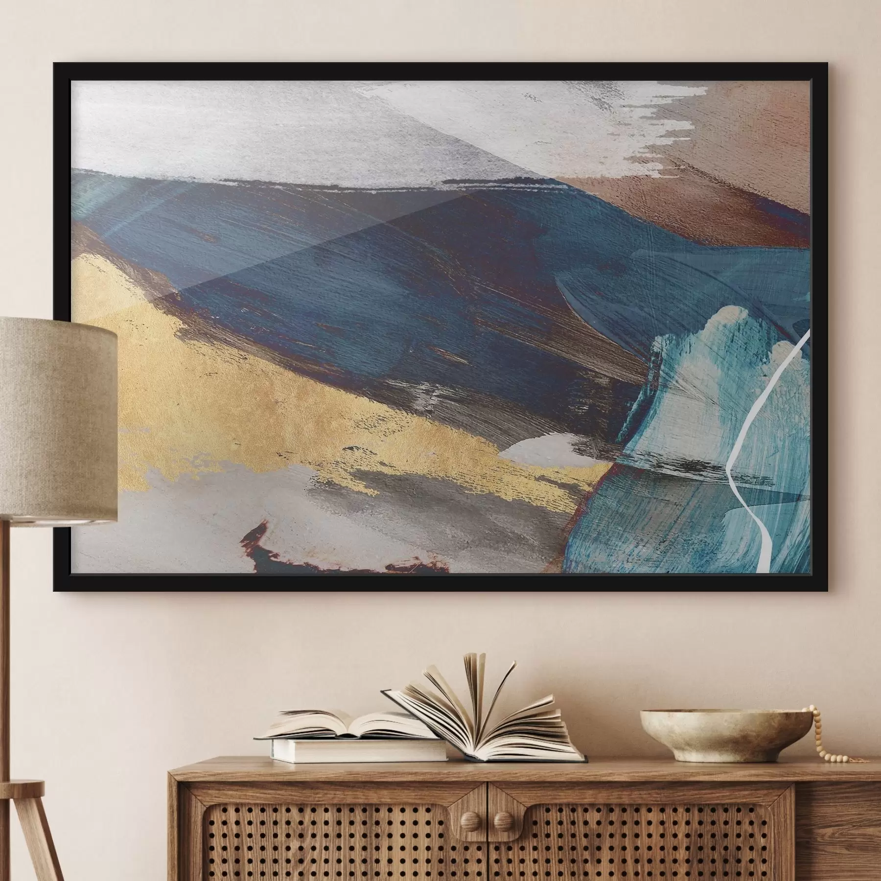 fotószőnyeg Absztrakt hullámok élénk színekben f37891