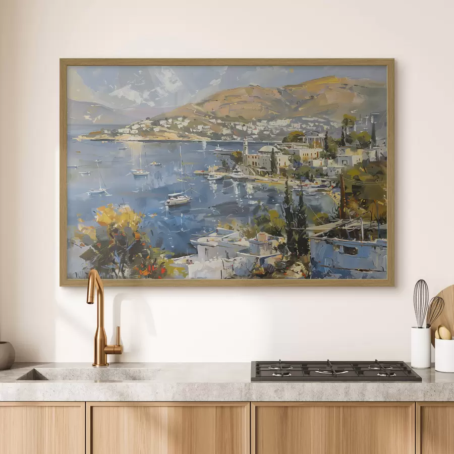 fotószőnyeg Bodrum, török tengerparti város f39907