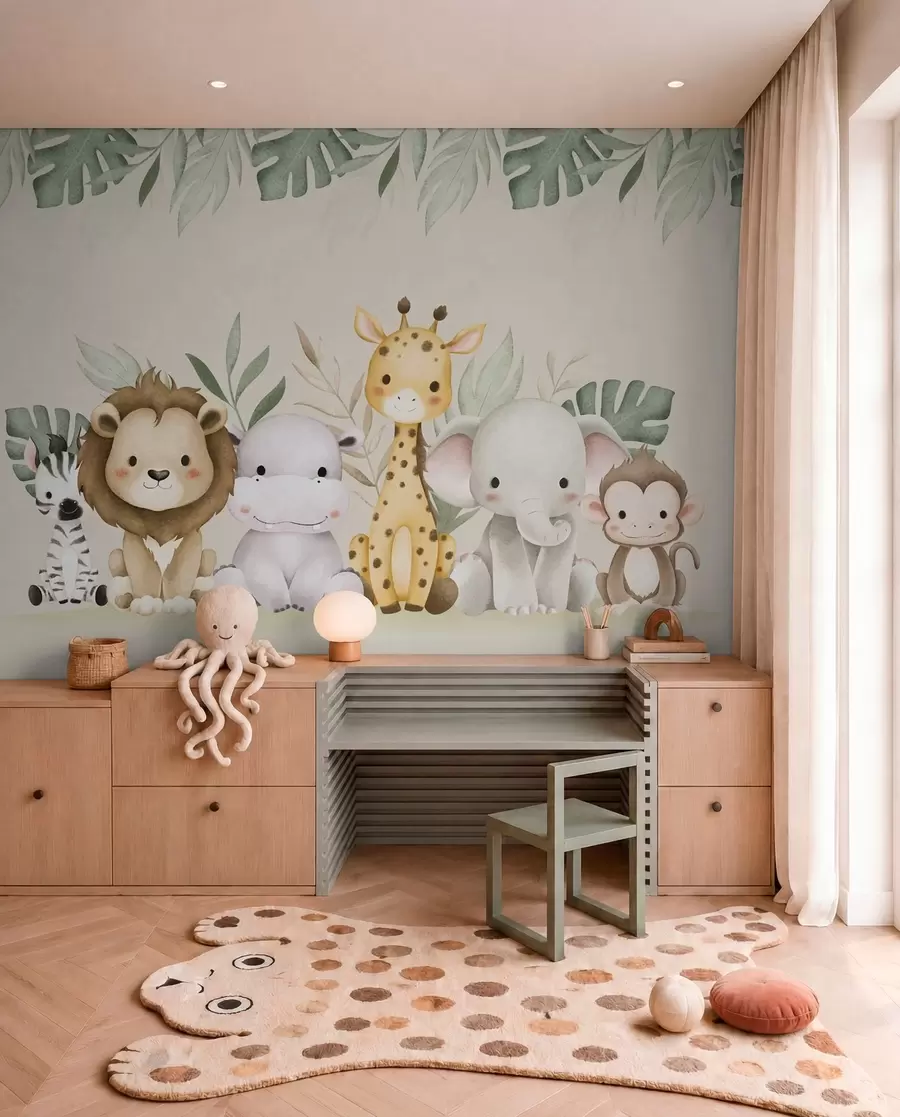 fotószőnyeg Szafari csapat w01406