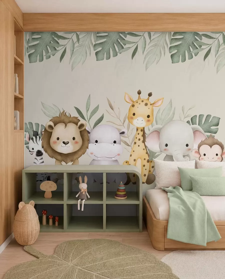 fotószőnyeg Szafari csapat w01406