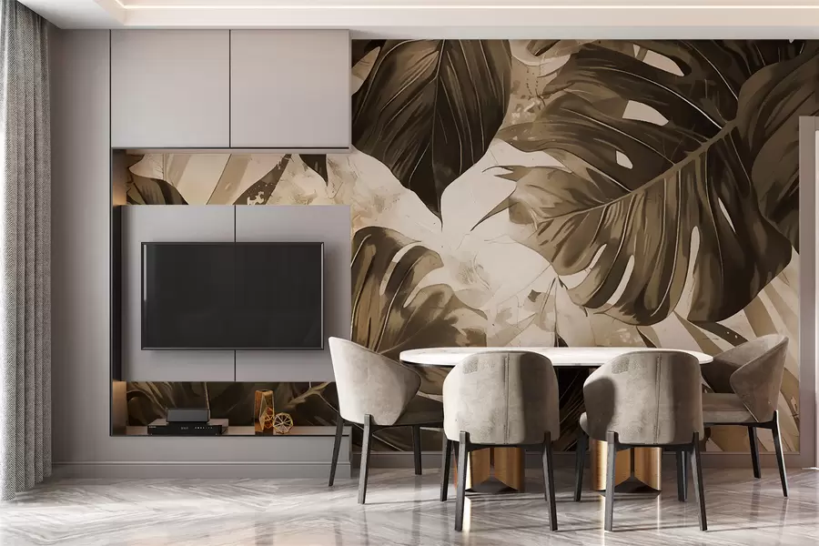 fotószőnyeg Nagy levelek w00999v2