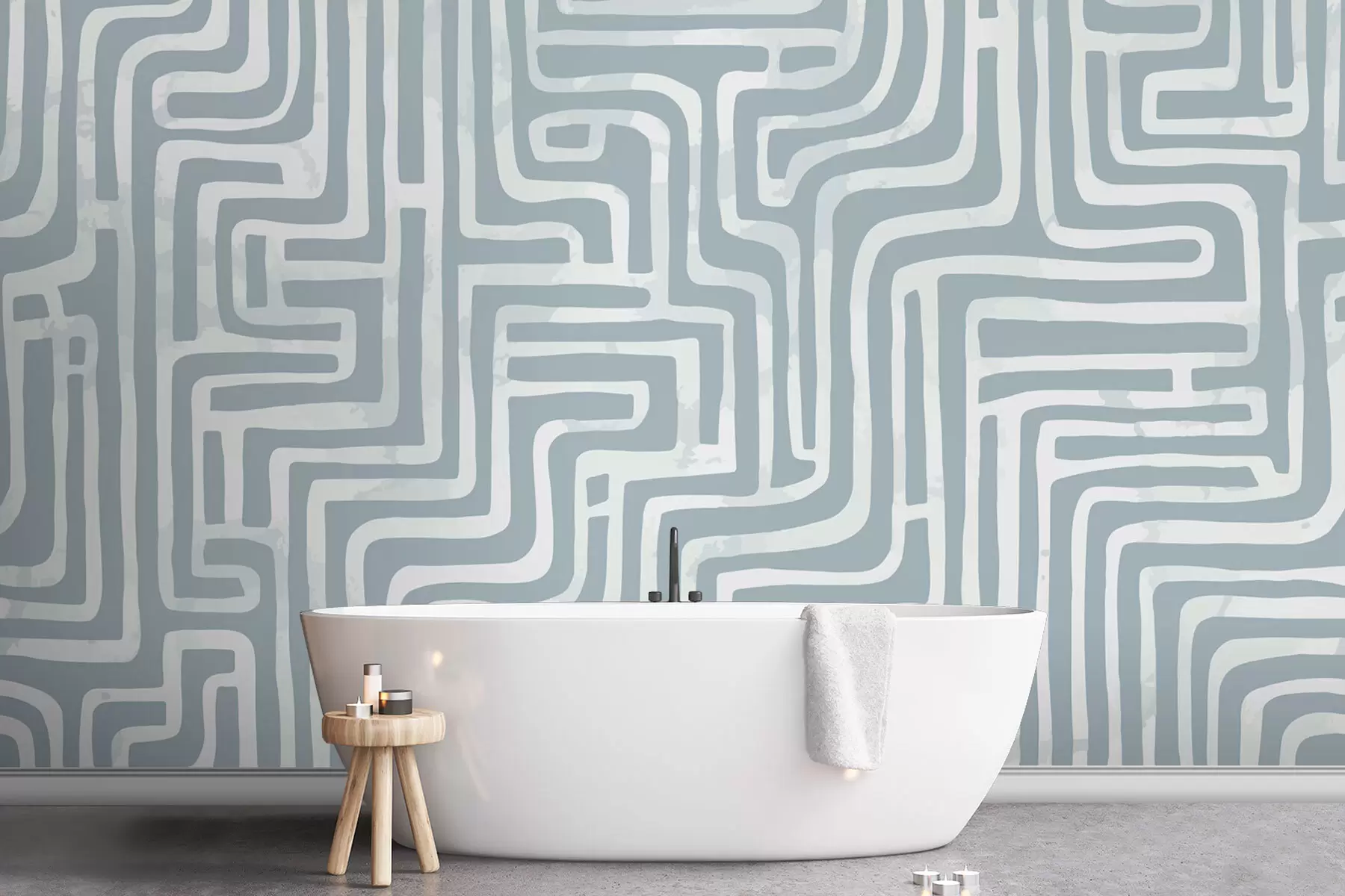 fotószőnyeg Stílusos modern labirintus w08299v1