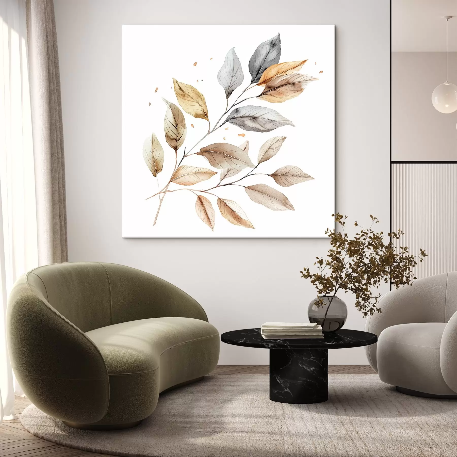 fotótapéta Akvarell ág s40764