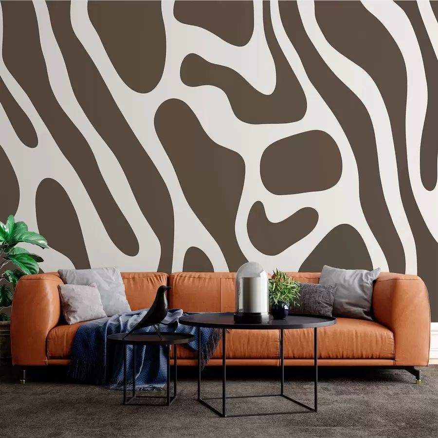 fotószőnyeg Stilizált hullámok w01972v3