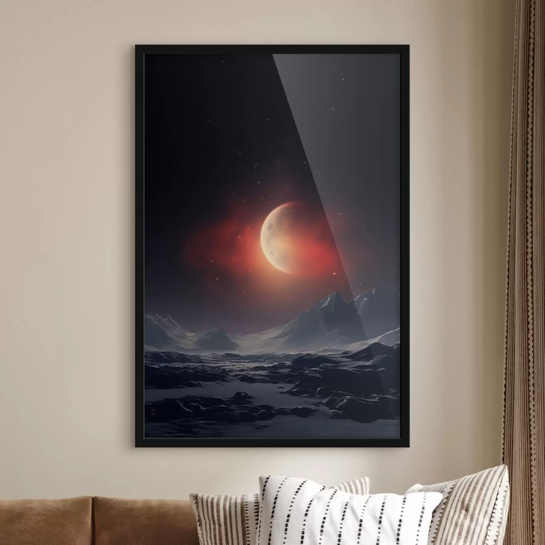 fotószőnyeg Naplemente a Marsra néző kilátással f41202