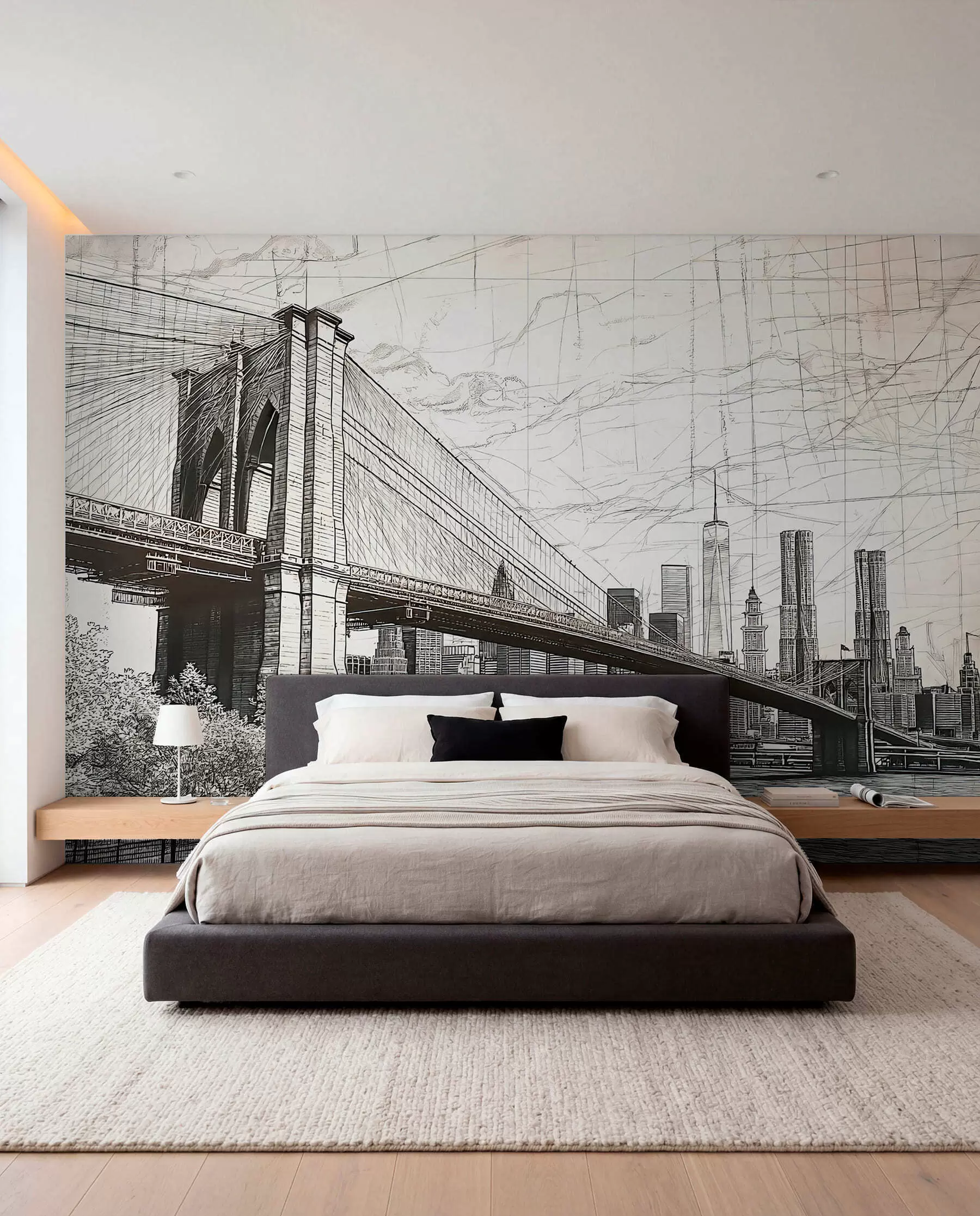 fotószőnyeg Brooklyn vonalai w01961
