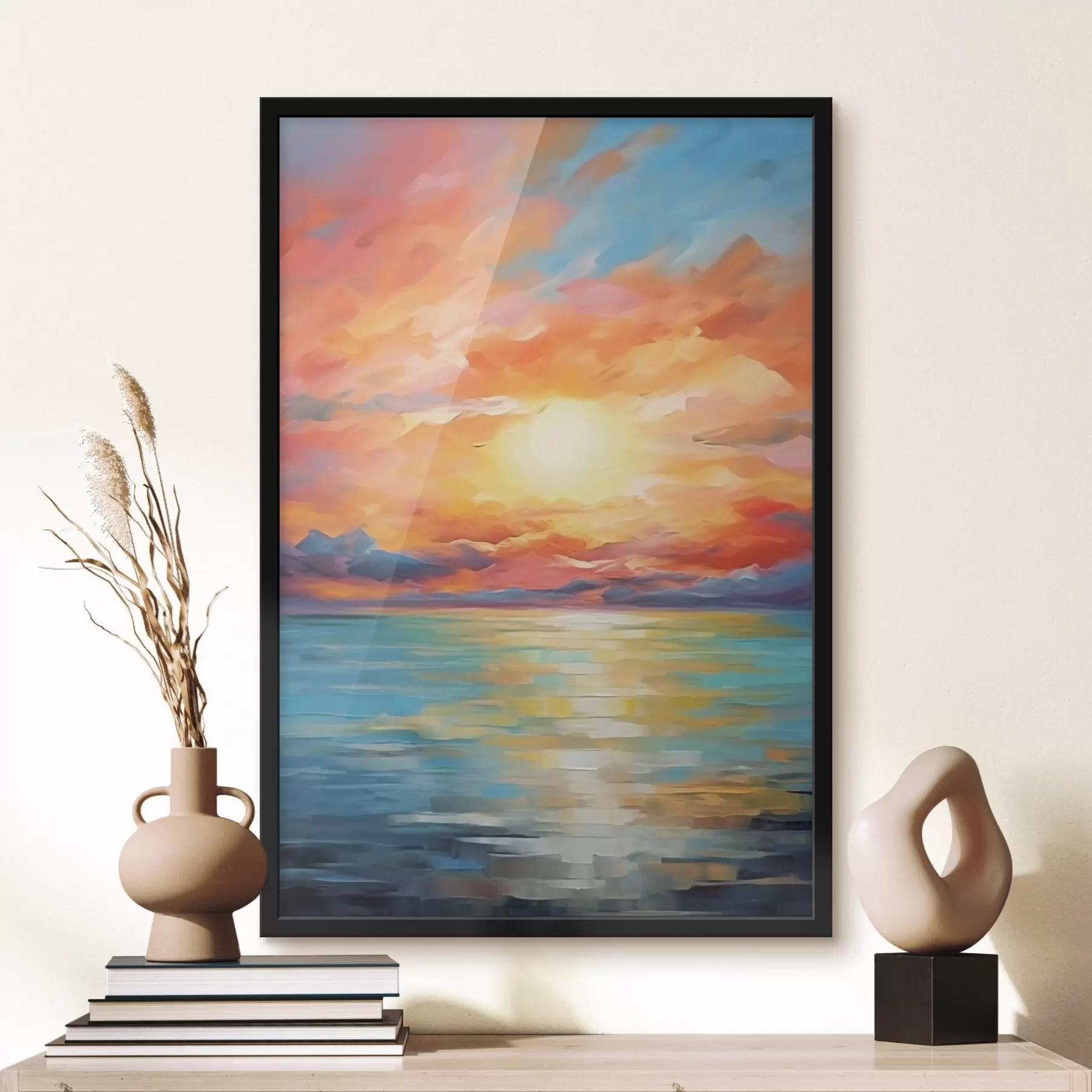 fotószőnyeg Napnyugta f41676