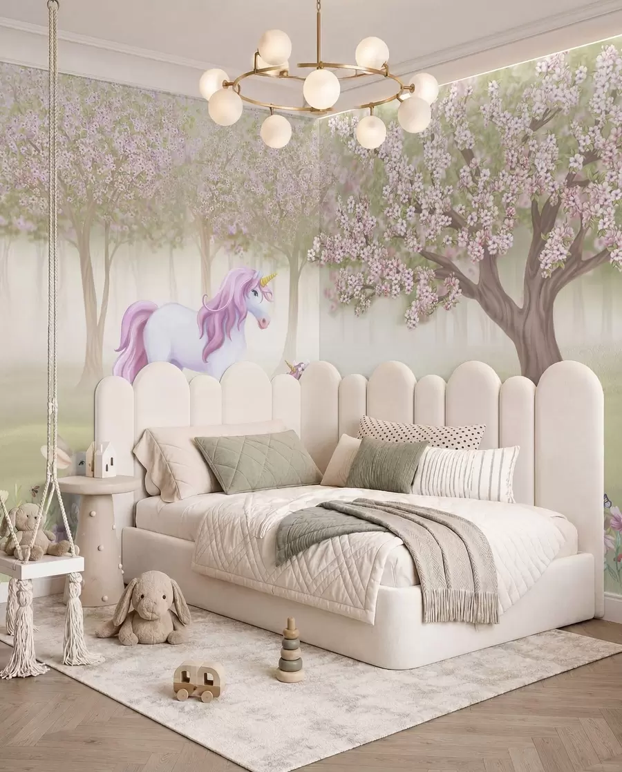 fotószőnyeg Egyszarvúk gyümölcsöse w02269