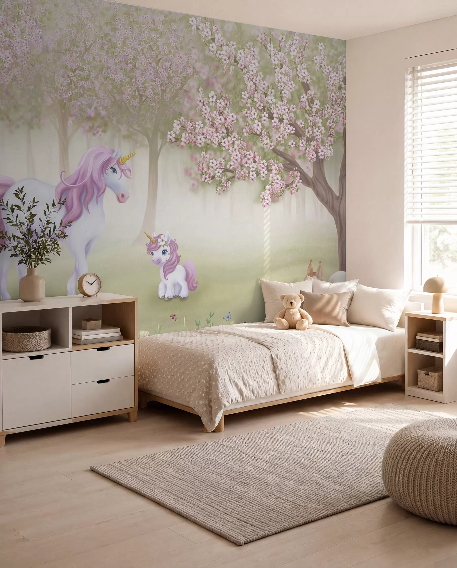fotószőnyeg Egyszarvúk gyümölcsöse w02269