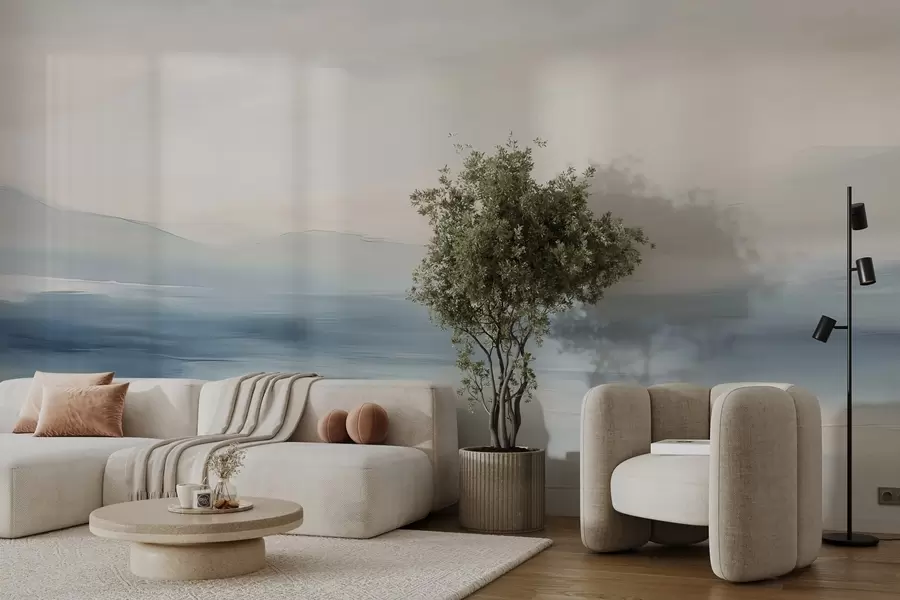 fotószőnyeg Minimalista tengeri tájkép w02409