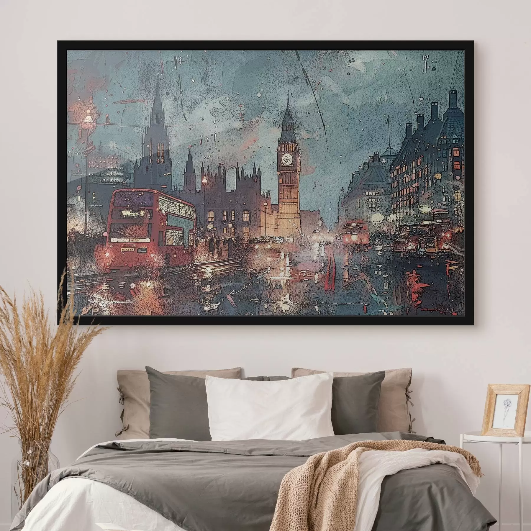 fotószőnyeg Városi utca óratoronnyal f38472