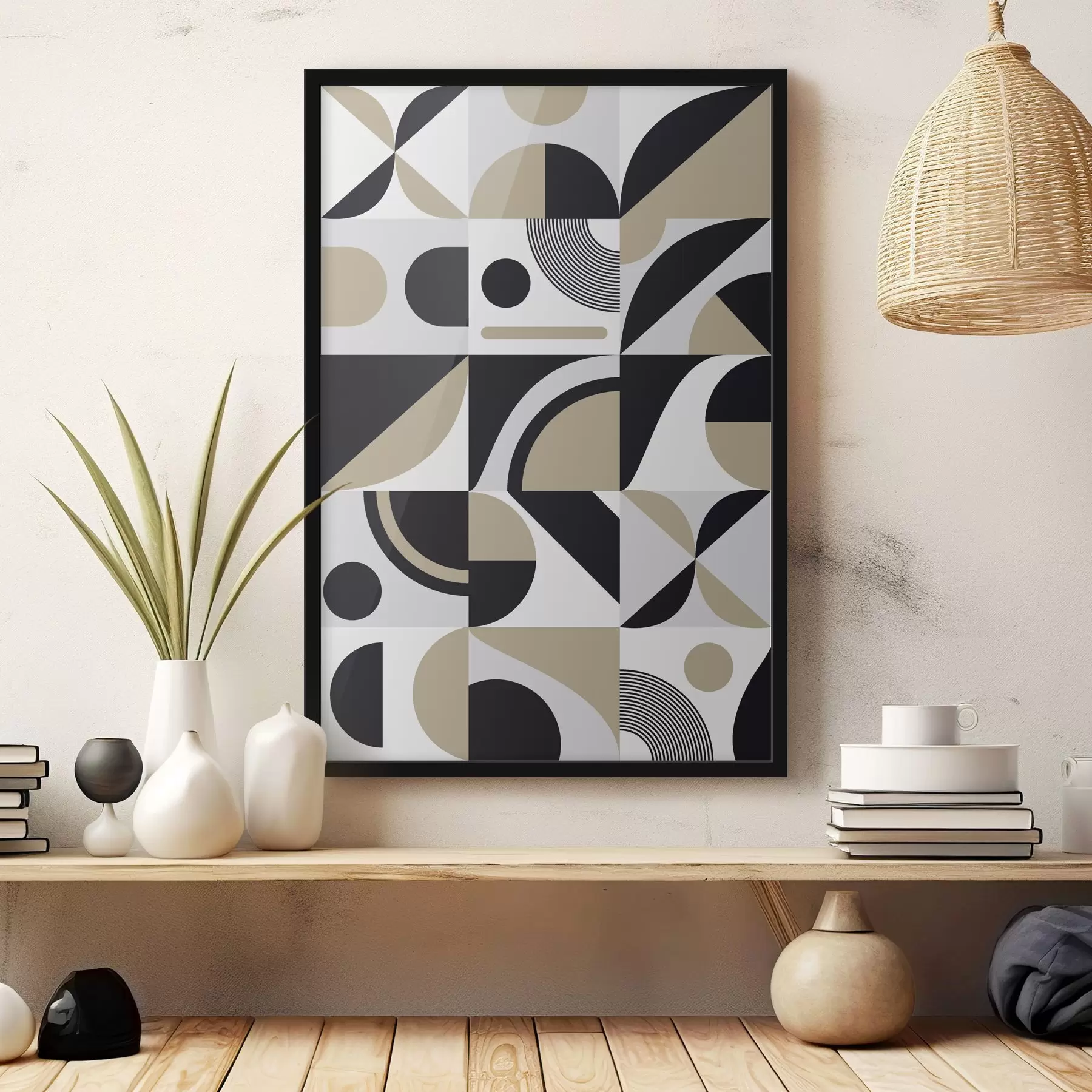 fotószőnyeg Geometriai alakzatok mintázata f37146