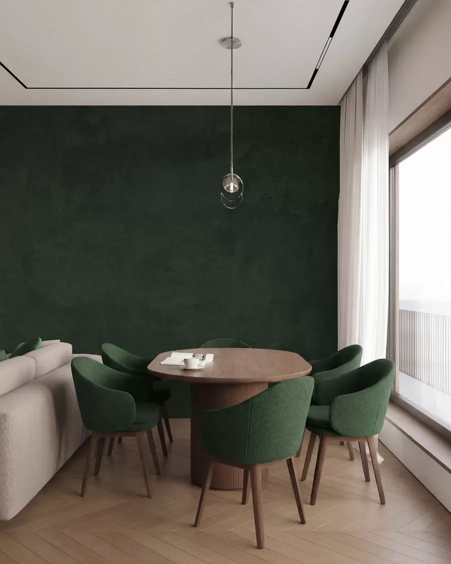 fotószőnyeg Erdőzöld beton w02553v1