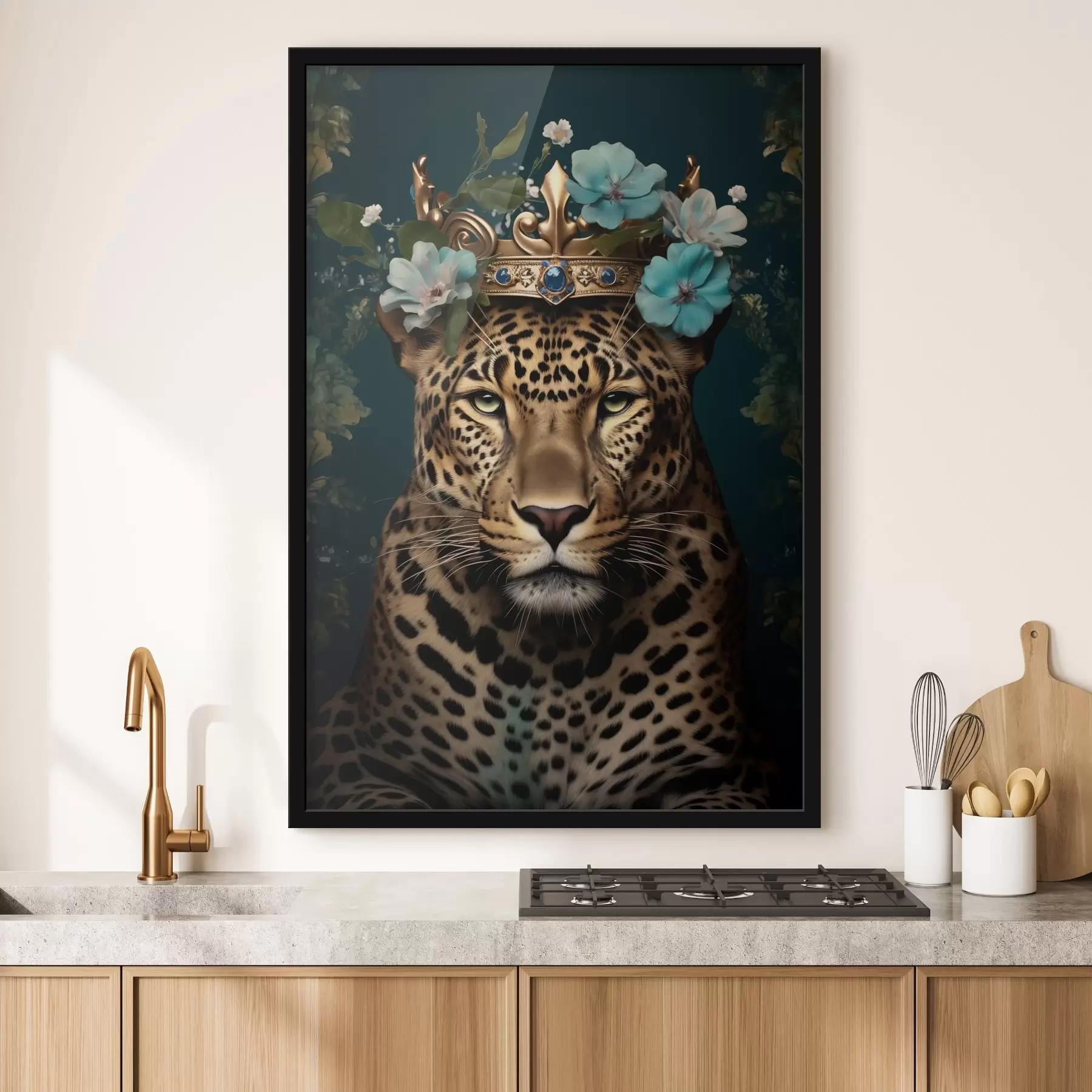 fotószőnyeg Leopárd felség f42294