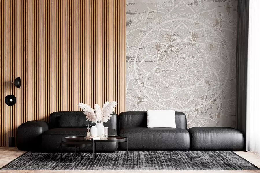 fotószőnyeg Etnikai mandala finom árnyalatokban w02693