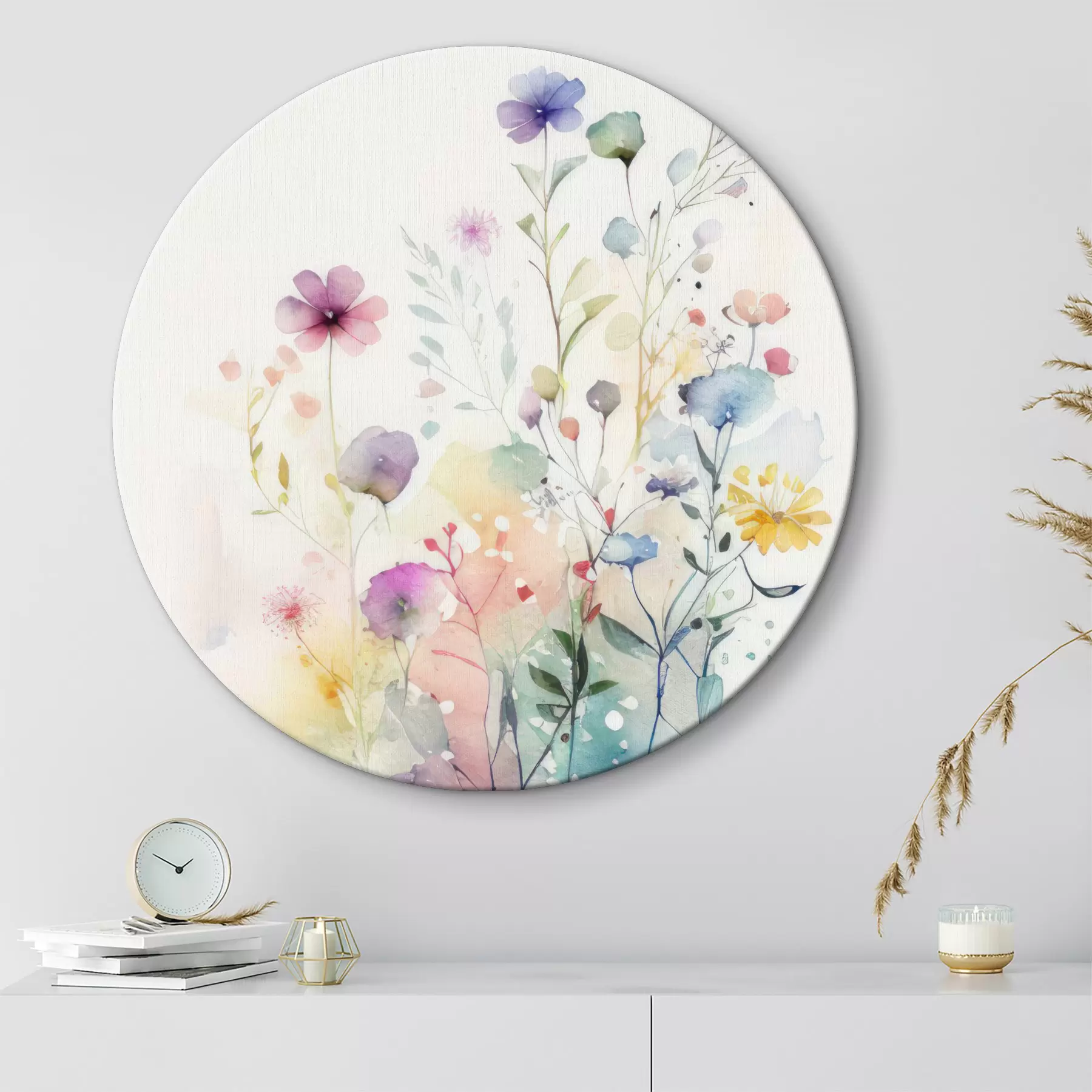 fotótapéta Akvarell virágok r31227