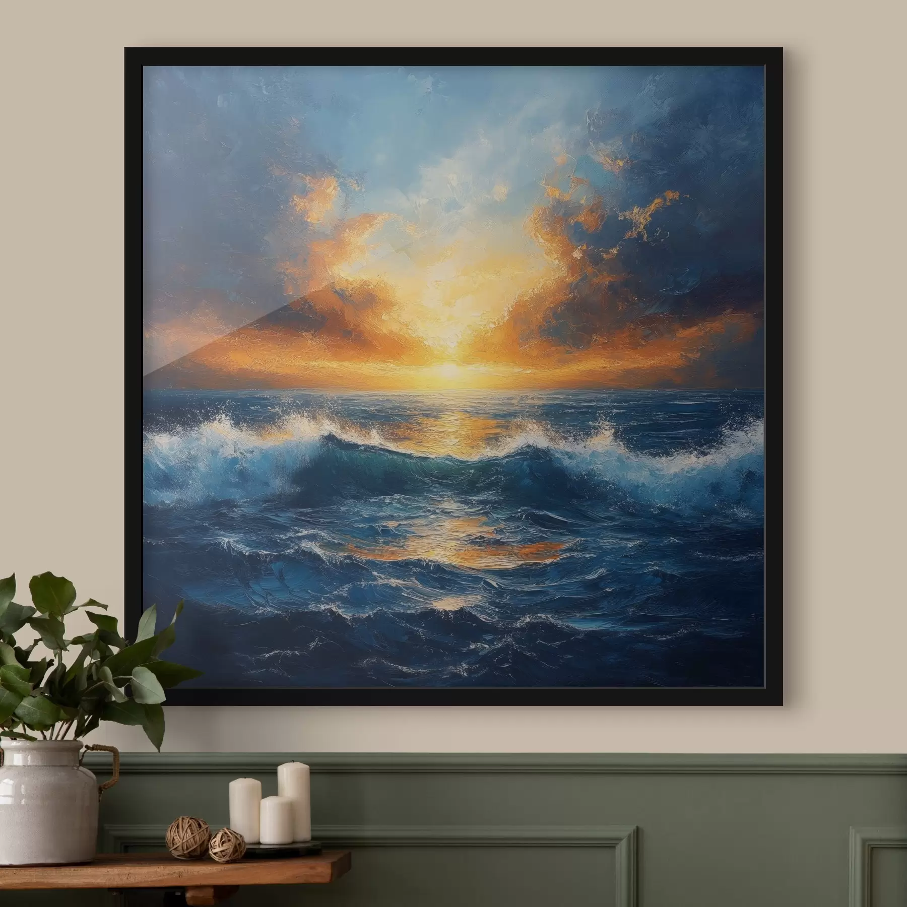 fotószőnyeg Tenger hajnalban f42510