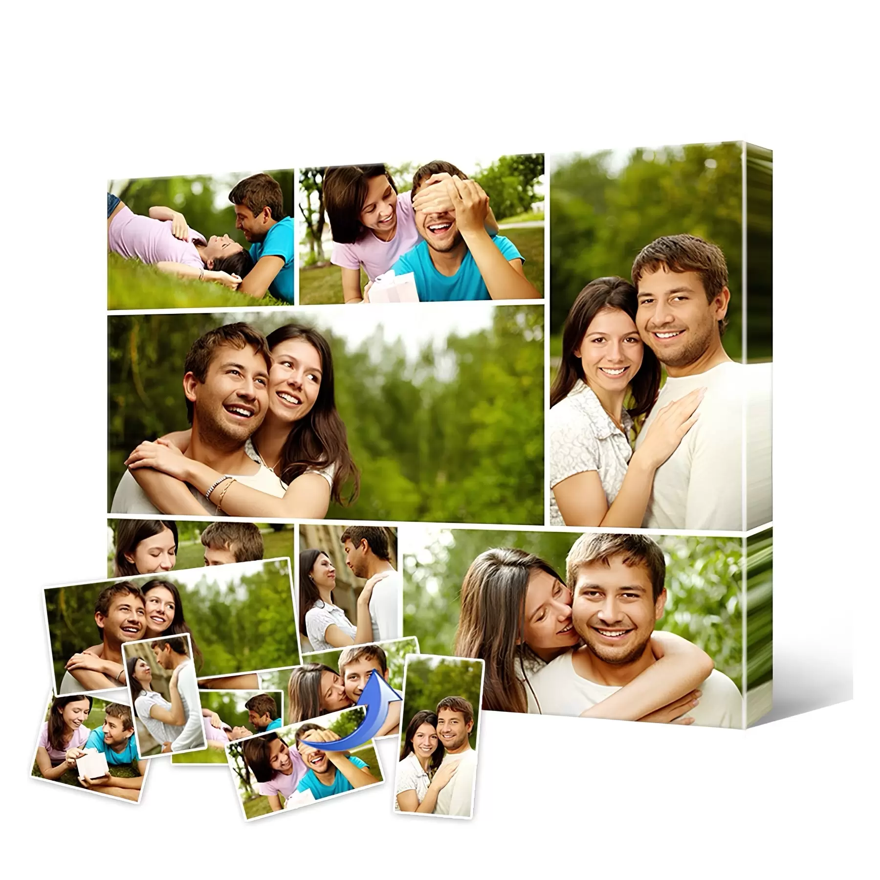 fotótapéta Vászonkép kollázs rendelésre s42666