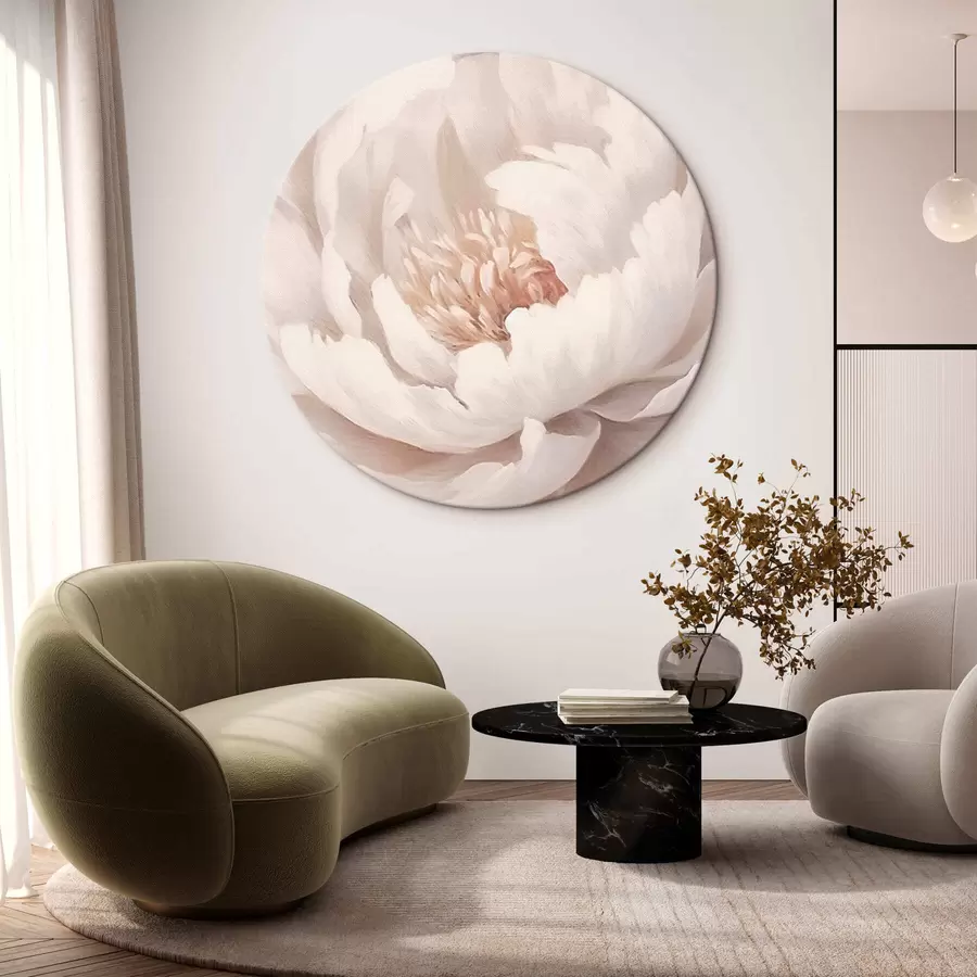 fotótapéta Nagy fehér pünkösdi rózsa r42637