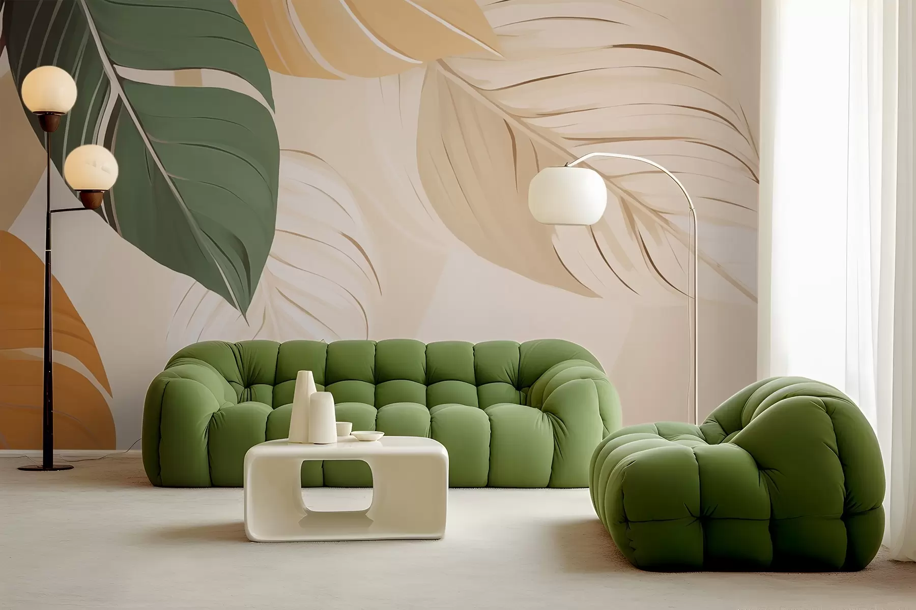 fotószőnyeg Trópusi lombozat w02996