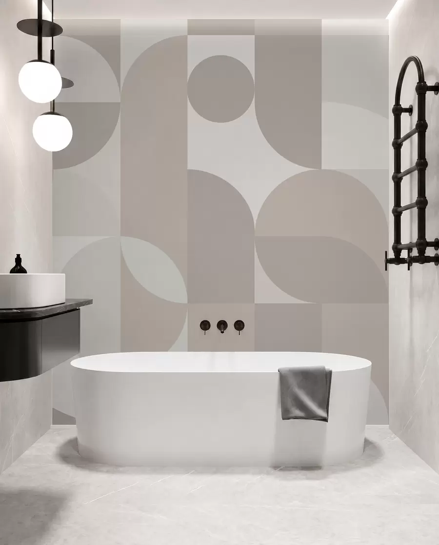 fotószőnyeg Stílusos geometria trend w03058