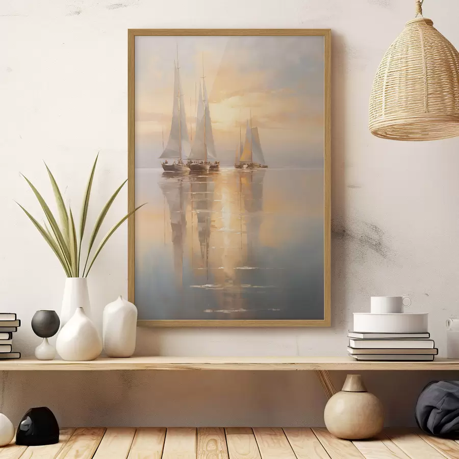 fotószőnyeg Sails of Dawn f43148