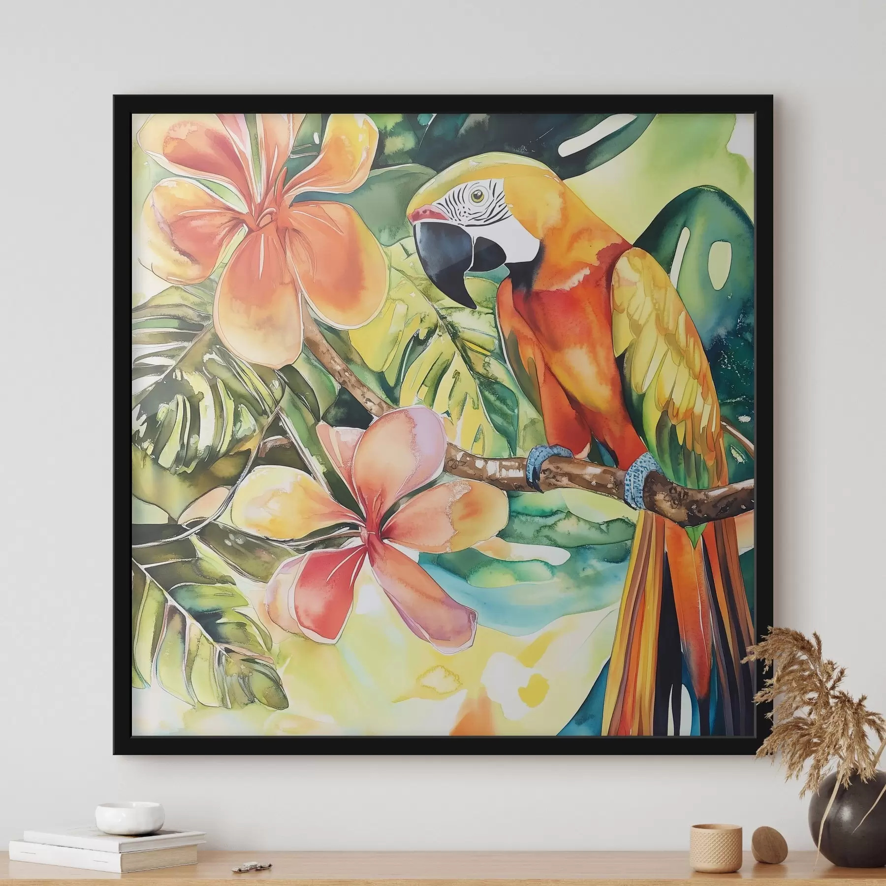 fotószőnyeg Fényes papagáj f43307