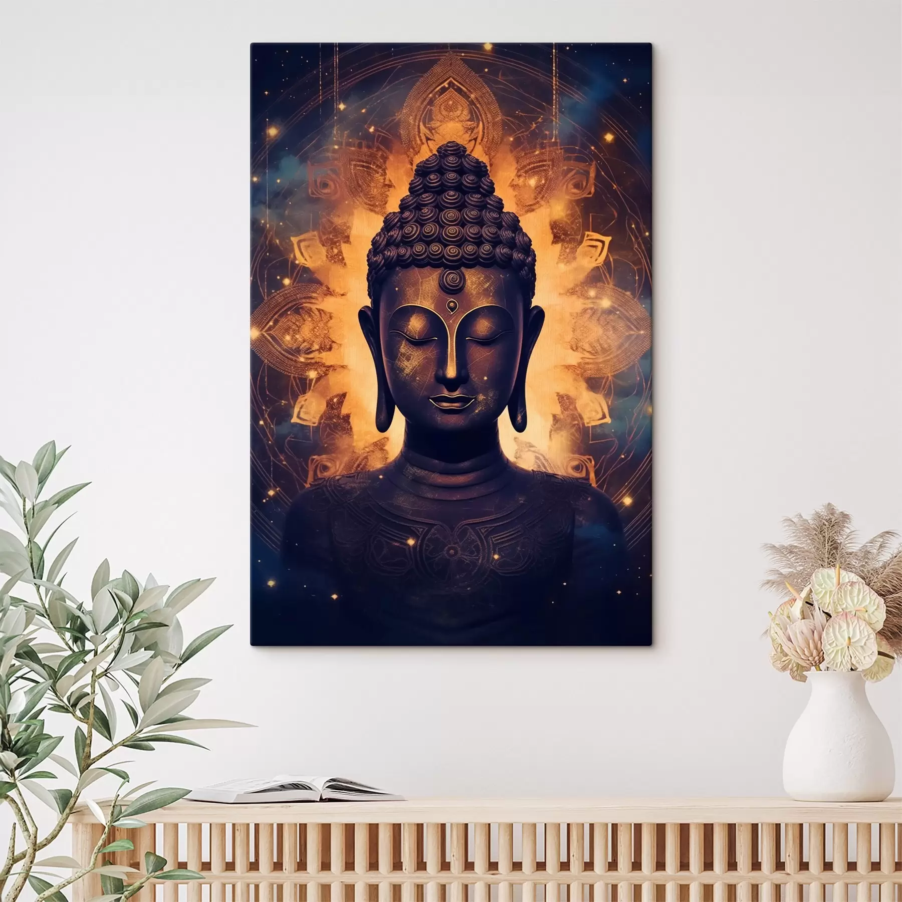 fotótapéta Buddha az energia ragyogásában s43276