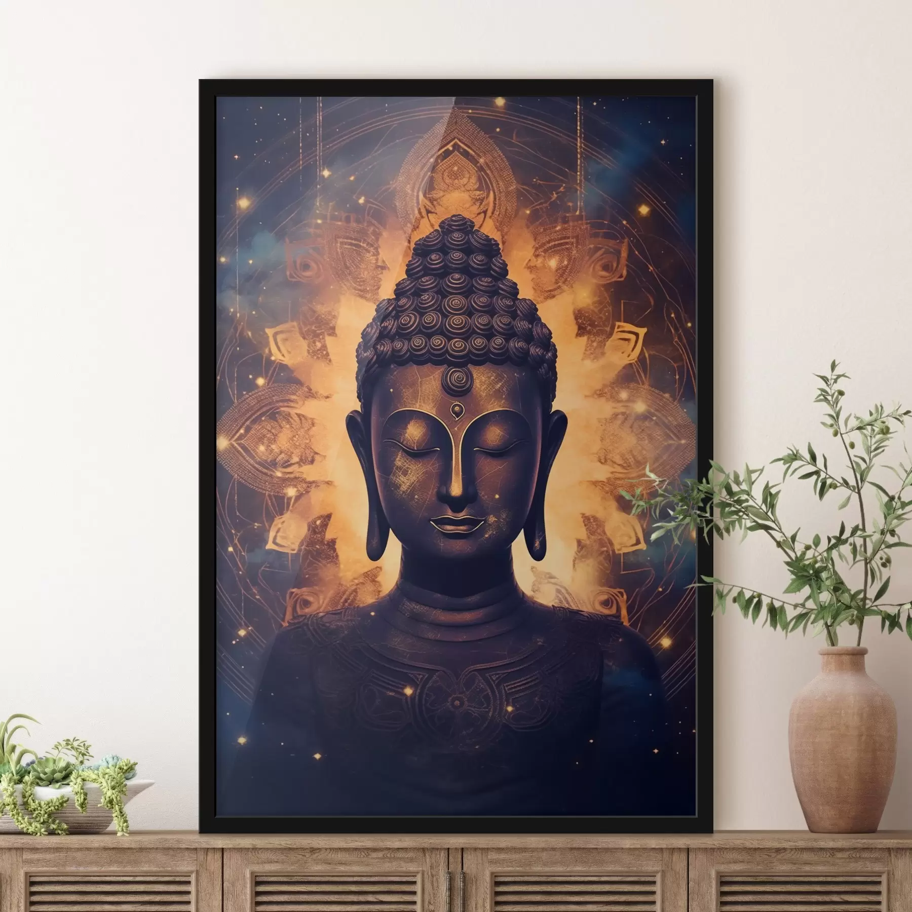 fotószőnyeg Buddha az energia ragyogásában f43276