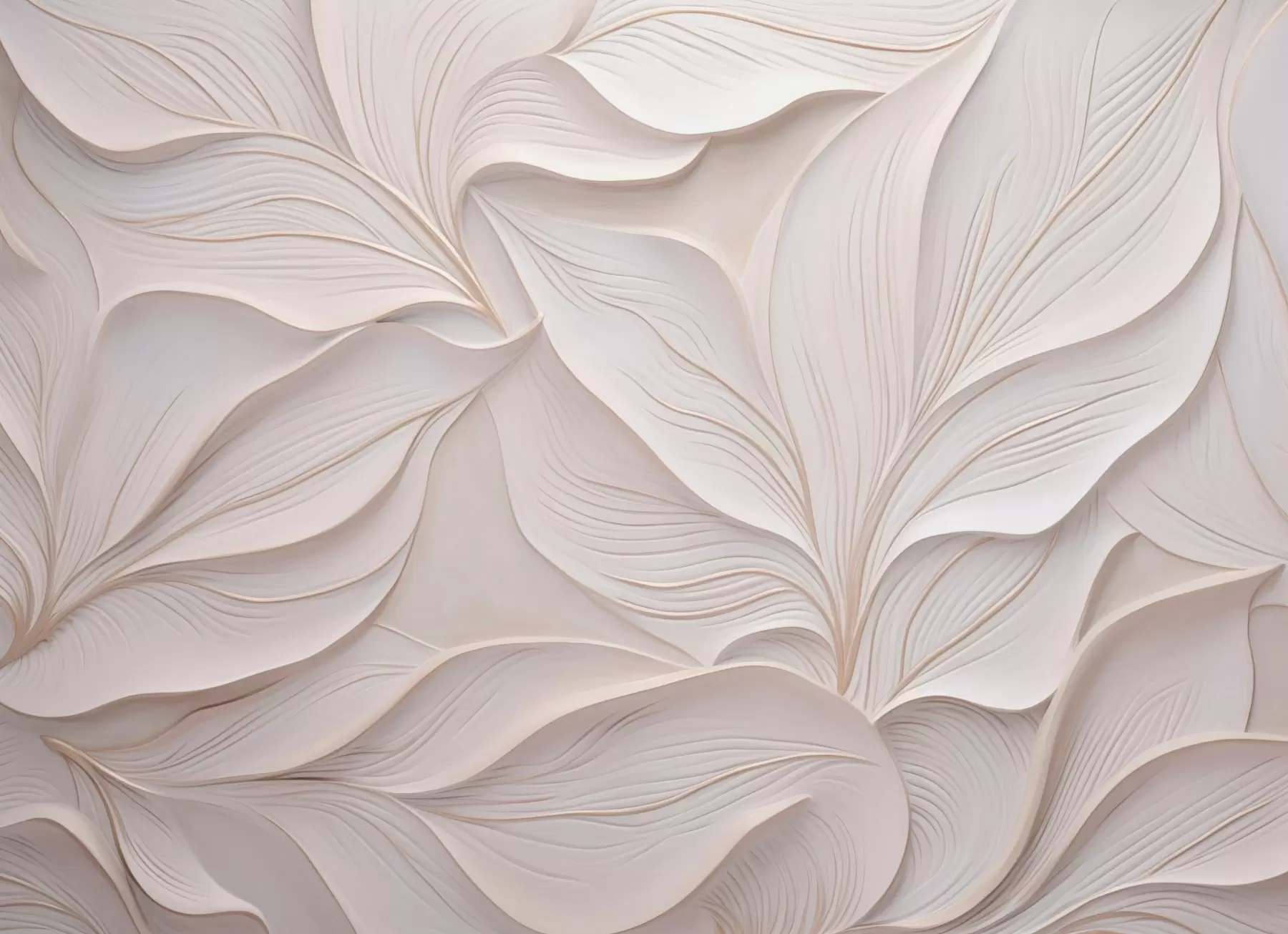 fotószőnyeg Finom lombozat a bazrelief stílusában w03520